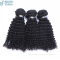 8A raw kinky curl hair brazilian human hair extension 100% human hair weave